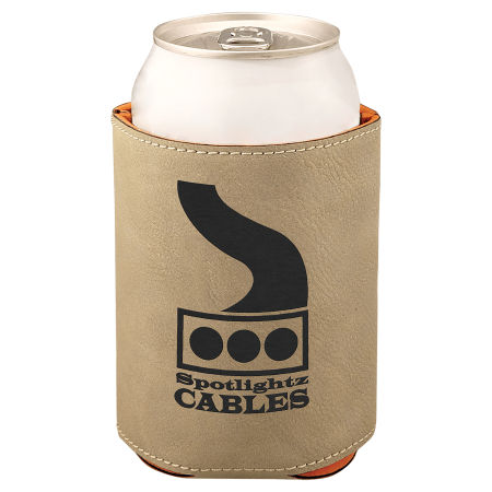 Light Leatherette Beverage Holder