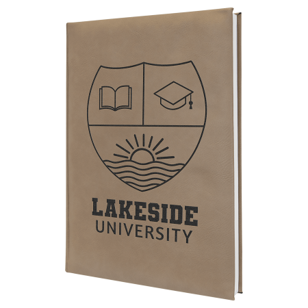 Light Leatherette Journal (PF-41-0017)