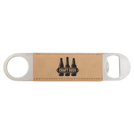 Light Leatherette Bottle Opener