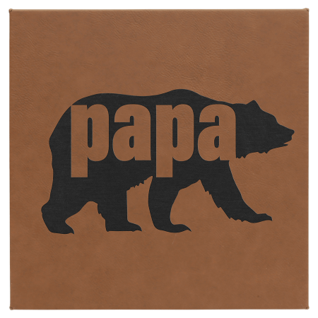 Dark Brown Leatherette Wall (PF-61-0016)
