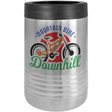 Full Color Polar Camel Beverage Holder-Stainless Steel