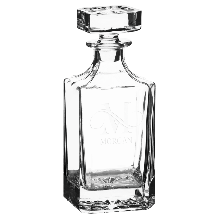 Polar Camel Square Glass Decanter